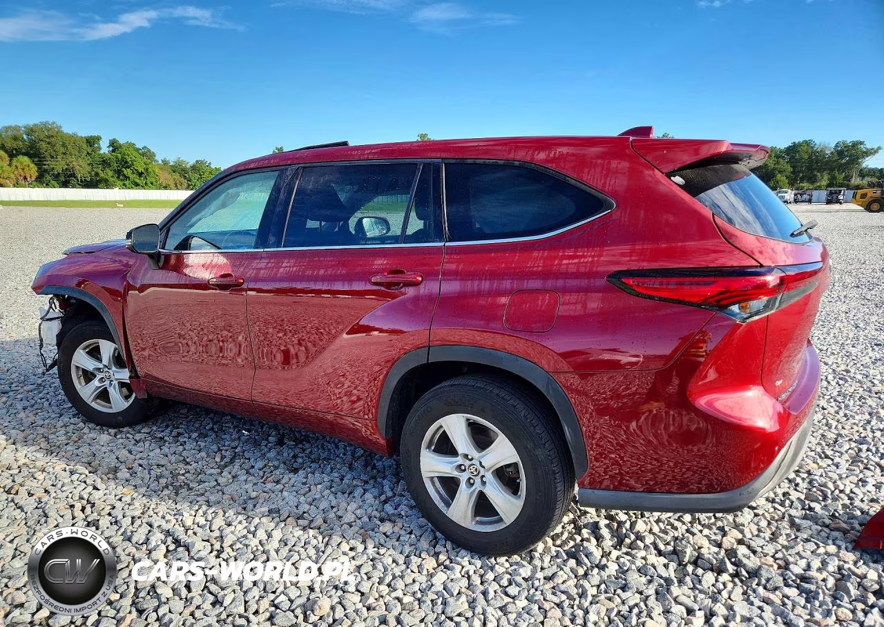2021 Toyota Highlander Le VIN:5TDZZRAH5MS037103 - 2