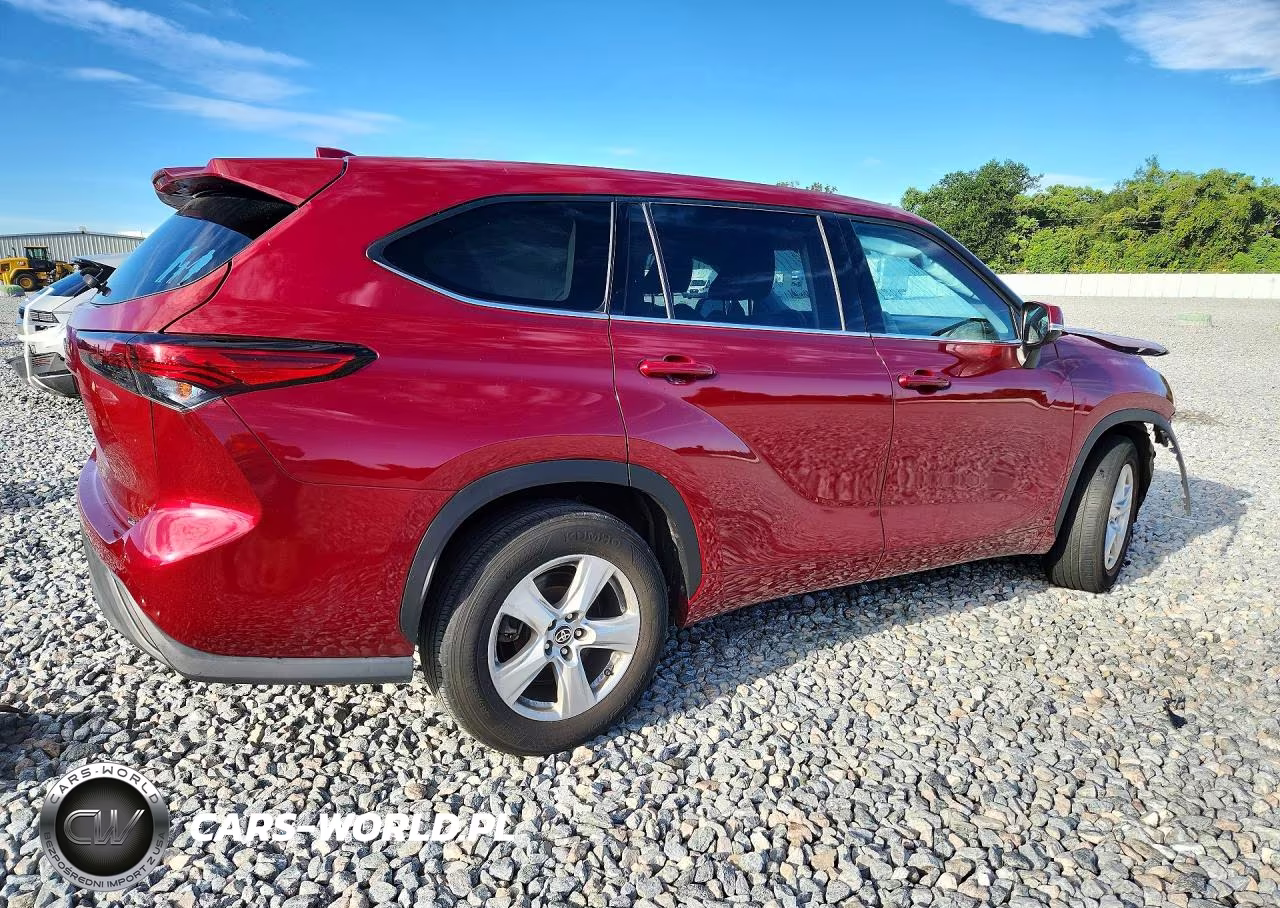 2021 Toyota Highlander Le VIN:5TDZZRAH5MS037103 - 3