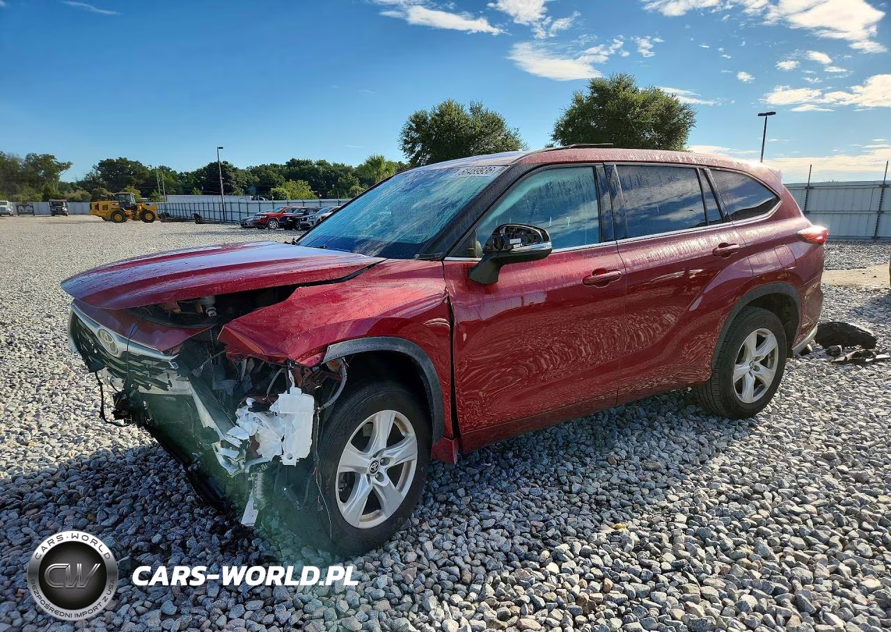 2021 Toyota Highlander Le VIN:5TDZZRAH5MS037103 - 5