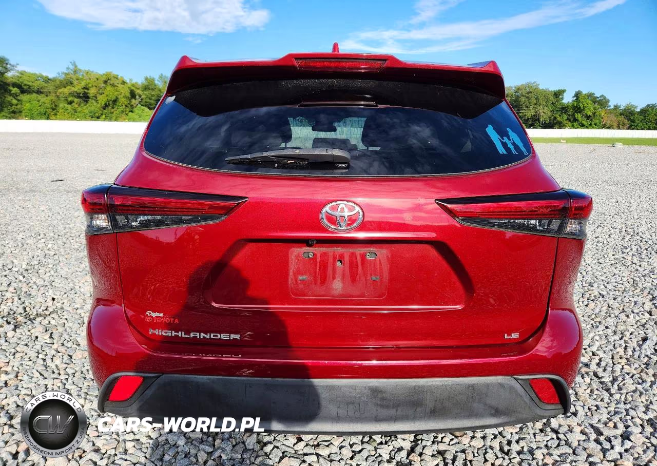 2021 Toyota Highlander Le VIN:5TDZZRAH5MS037103 - 6