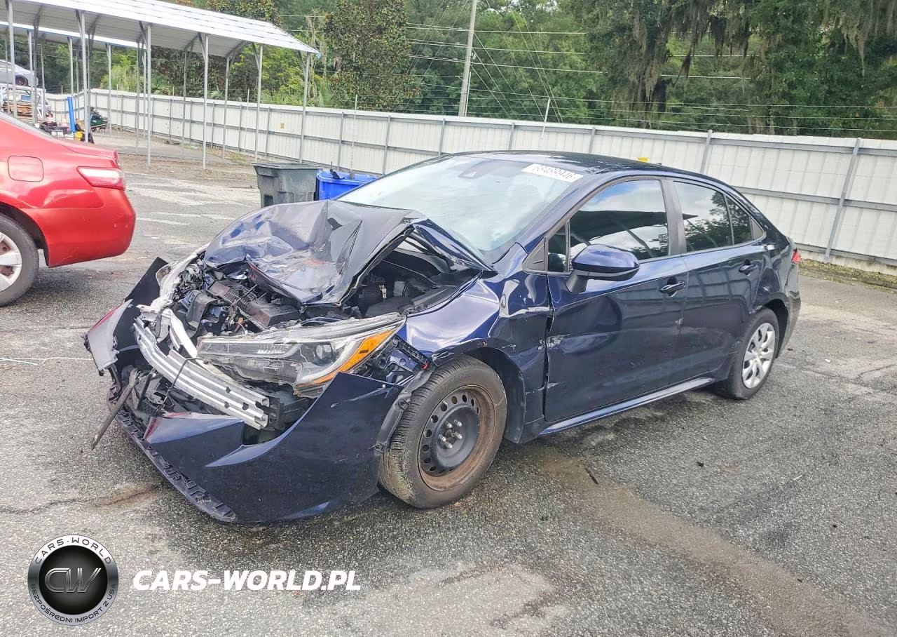 2022 Toyota Corolla Le VIN:5YFEPMAE3NP359701 - 1