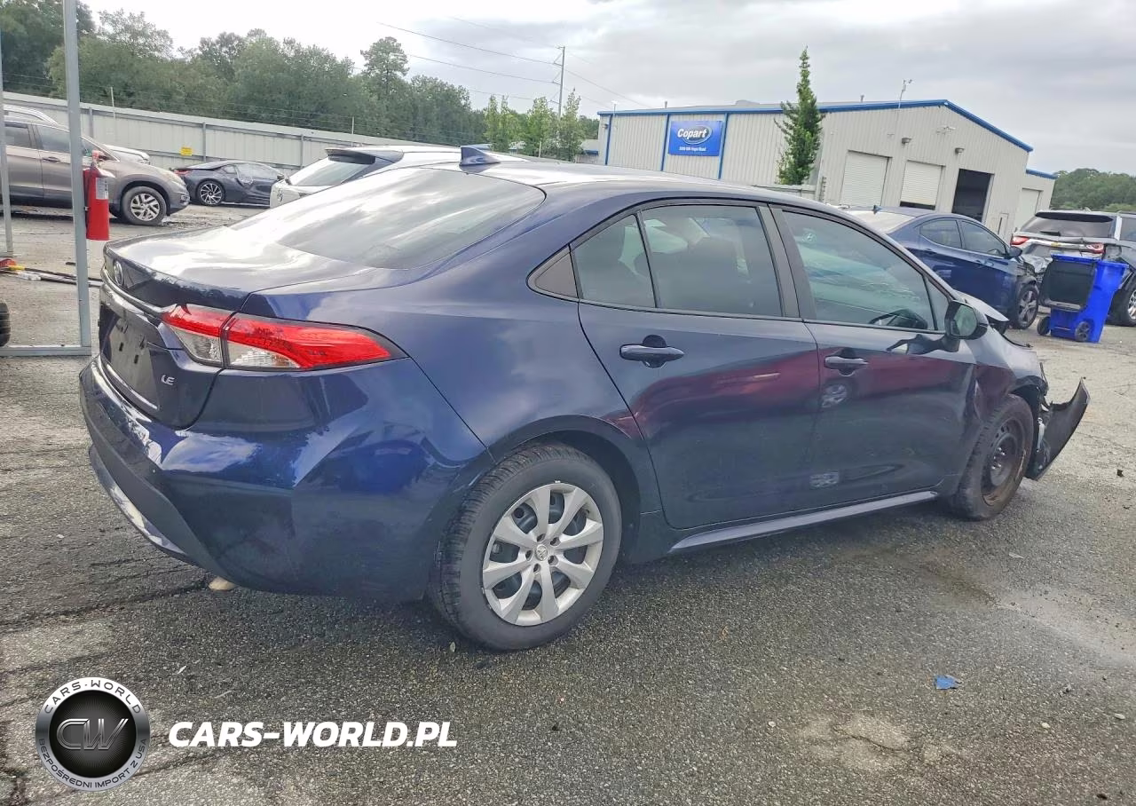 2022 Toyota Corolla Le VIN:5YFEPMAE3NP359701 - 3