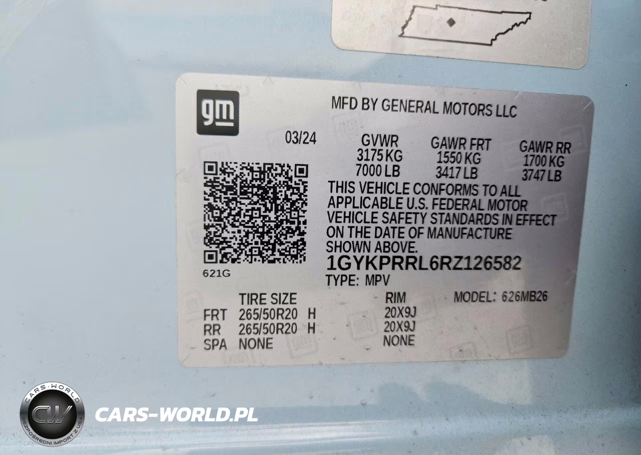 2024 Cadillac Lyriq Luxury VIN:1GYKPRRL6RZ126582 - 14