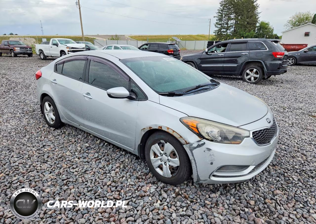2015 Kia Forte Lx VIN:KNAFK4A61F5370140 - 4