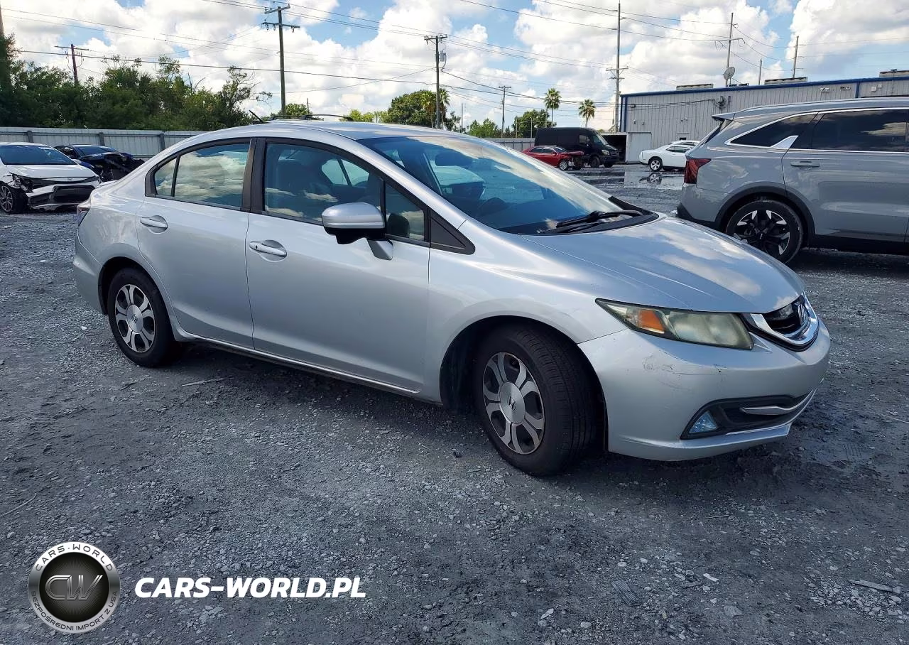 2015 Honda Civic Hybrid VIN:19XFB4F20FE001881 - 4