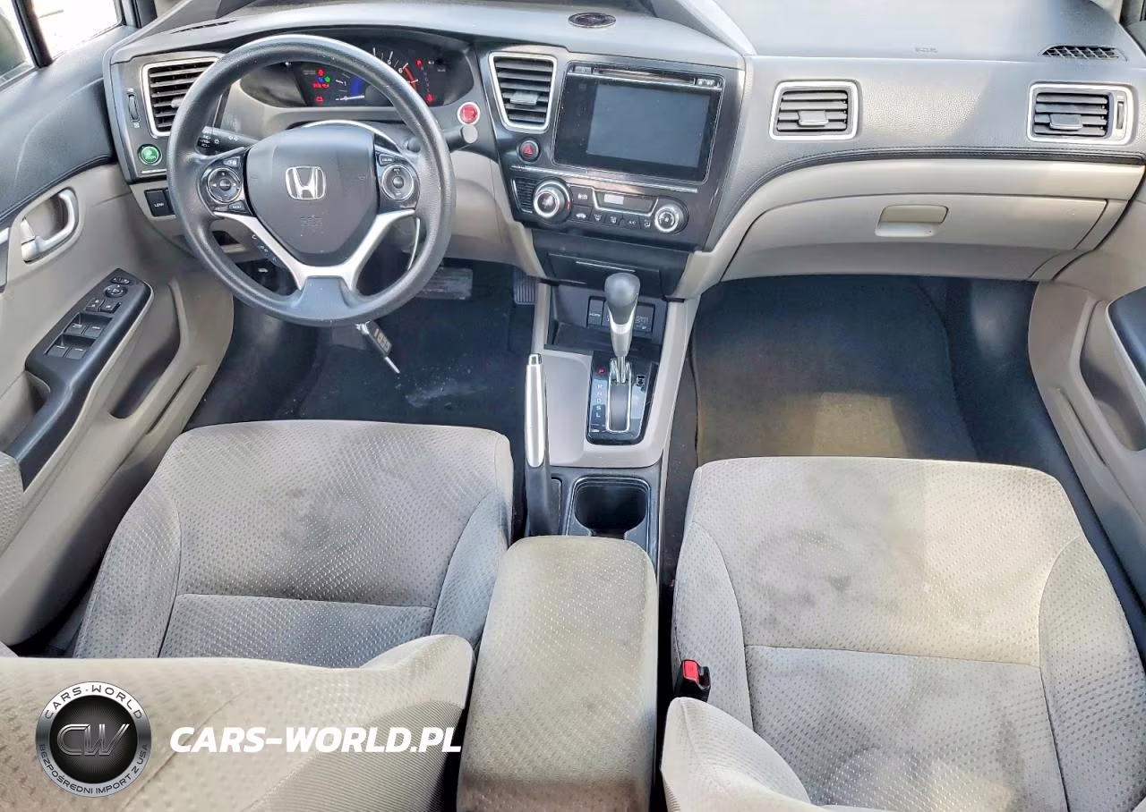 2015 Honda Civic Hybrid VIN:19XFB4F20FE001881 - 8
