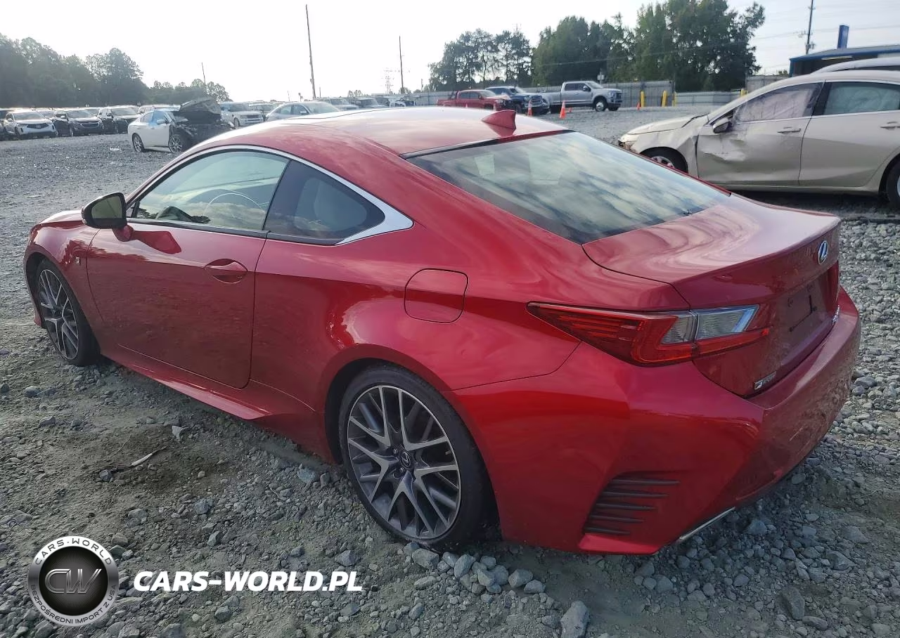 2016 Lexus Rc 200T VIN:JTHHA5BC7G5001405 - 2