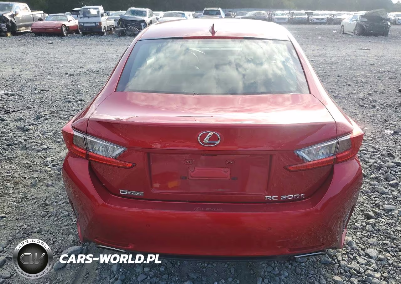 2016 Lexus Rc 200T VIN:JTHHA5BC7G5001405 - 6