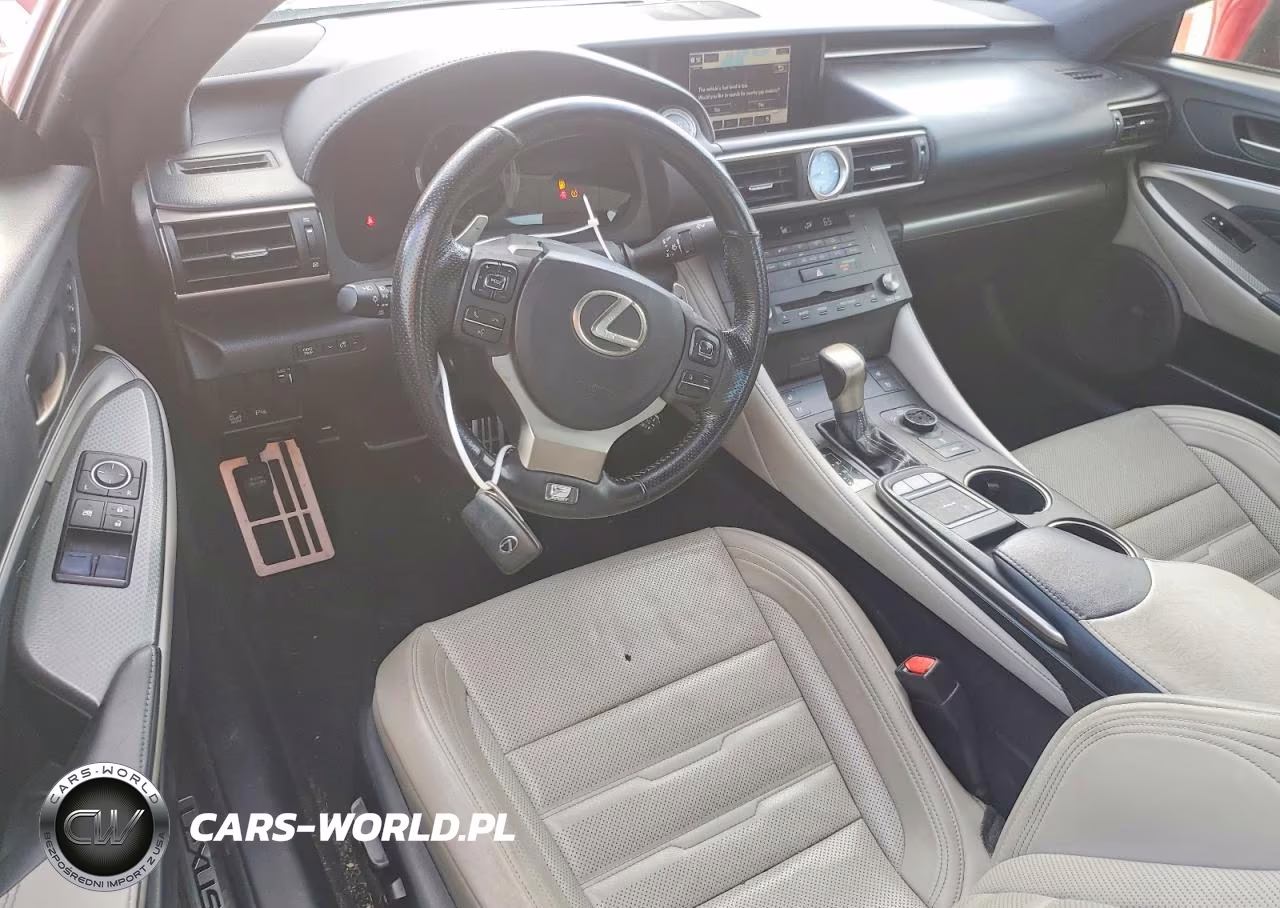 2016 Lexus Rc 200T VIN:JTHHA5BC7G5001405 - 8