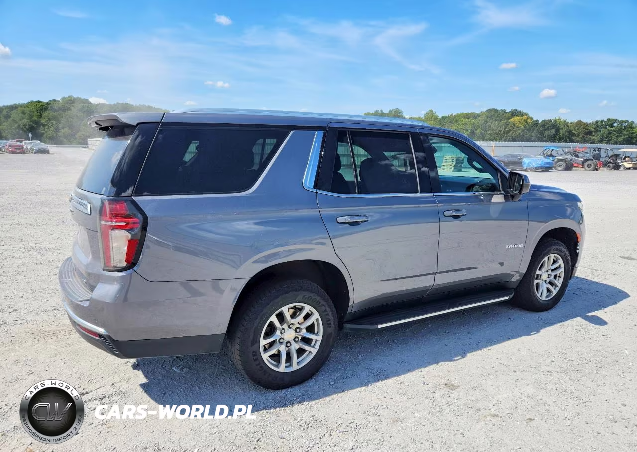2021 Chevrolet Tahoe K1500 Lt VIN:1GNSKNKD7MR241109 - 3