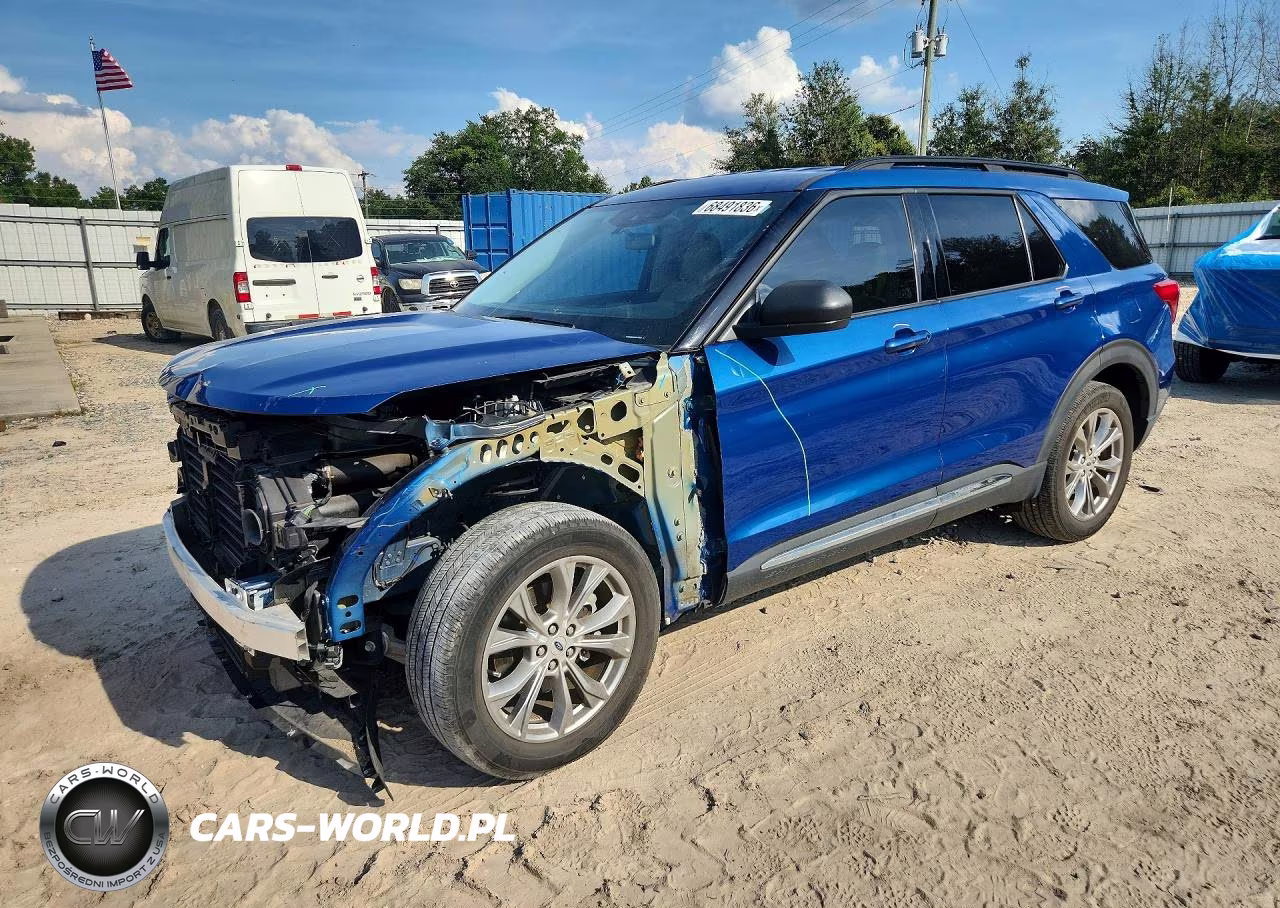 2022 Ford Explorer Xlt VIN:1FMSK8DH6NGA76933 - 1