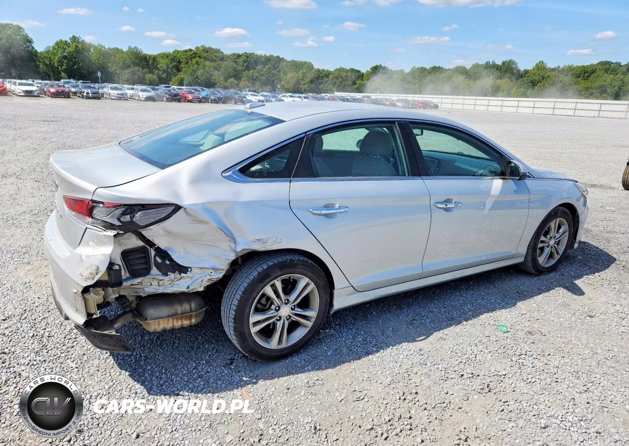 2019 Hyundai Sonata Sel VIN:5NPE34AF6KH773424 - 3