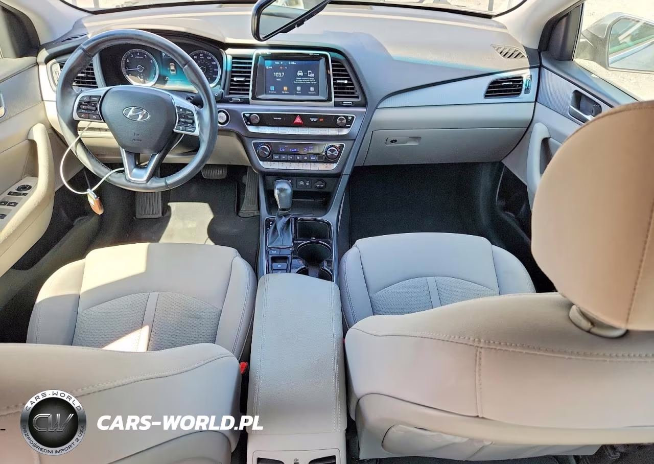 2019 Hyundai Sonata Sel VIN:5NPE34AF6KH773424 - 8