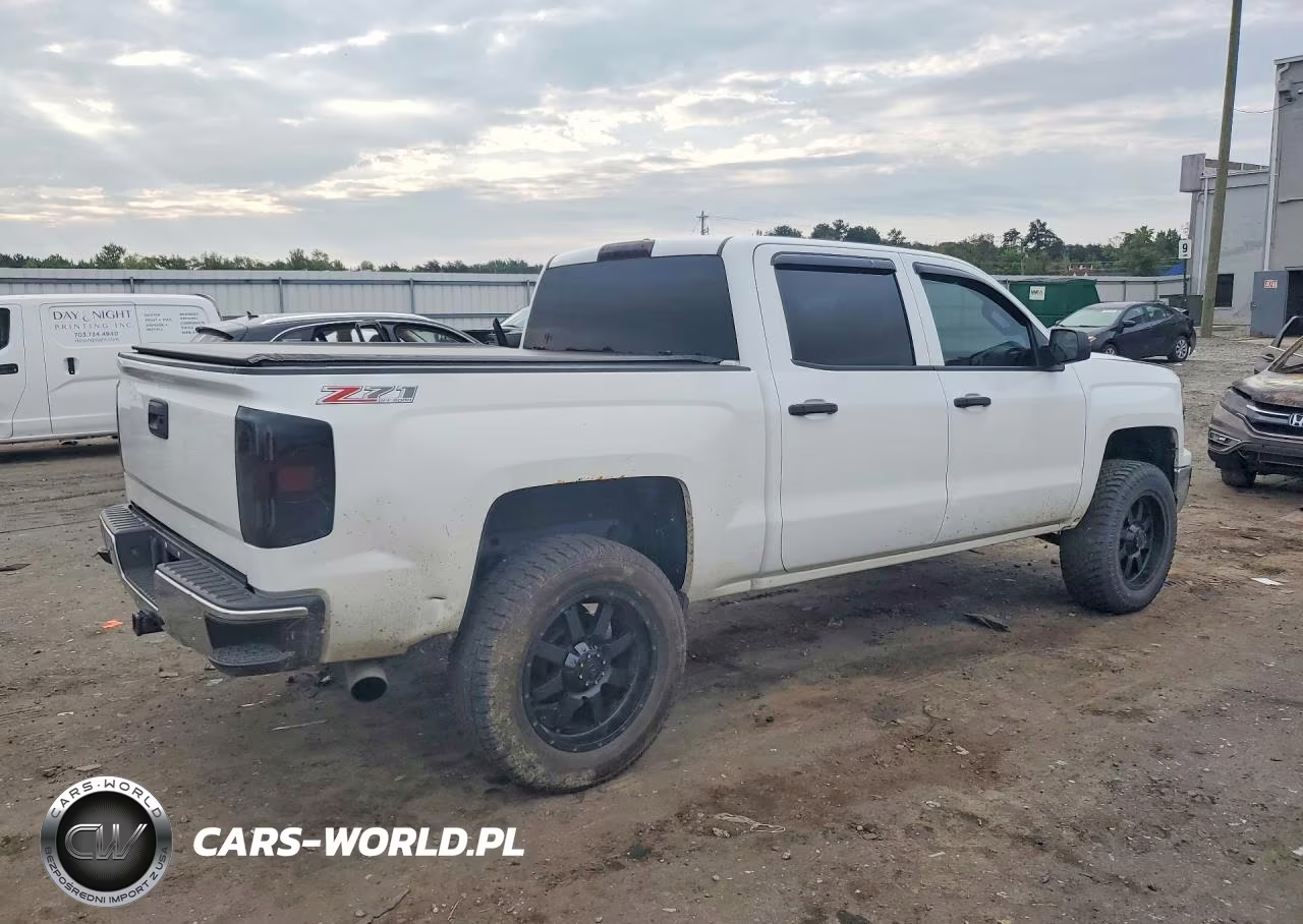 2014 Chevrolet Silverado K1500 Lt VIN:3GCUKREC2EG208242 - 3
