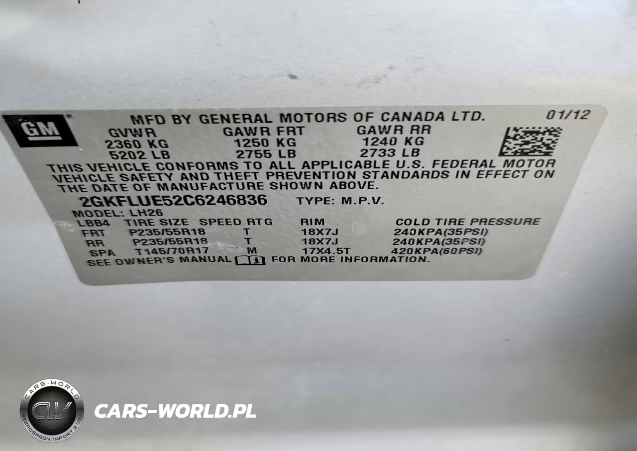 2012 GMC Terrain Slt VIN:2GKFLUE52C6246836 - 13
