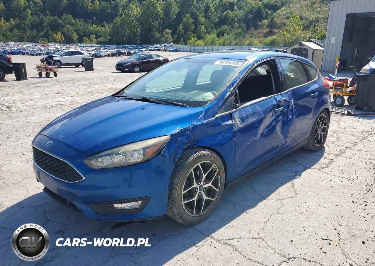 2018 Ford Focus Sel VIN:1FADP3M28JL310901 - 1