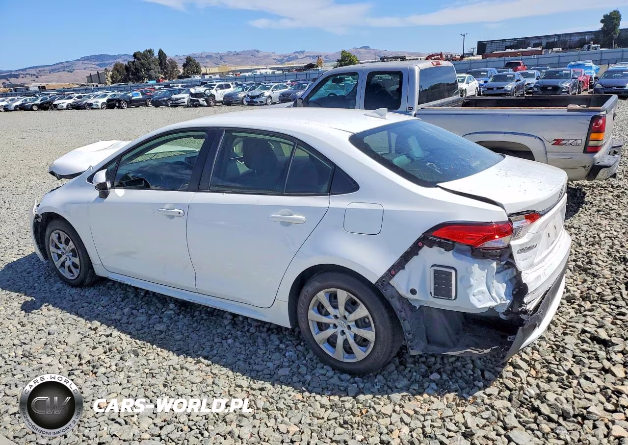 2022 Toyota Corolla Le VIN:JTDEPMAE1N3016801 - 2