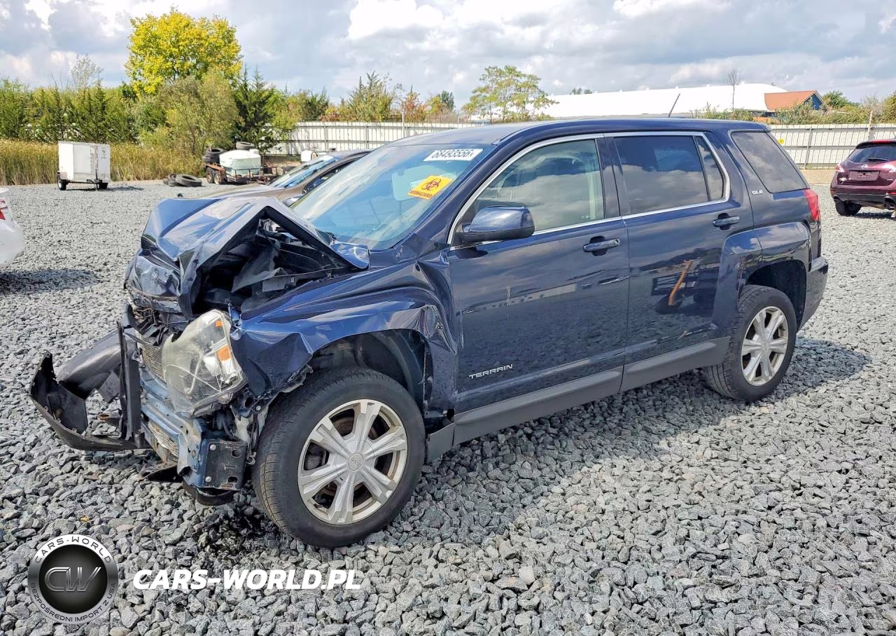2017 GMC Terrain Sle VIN:2GKALMEK4H6275343 - 1