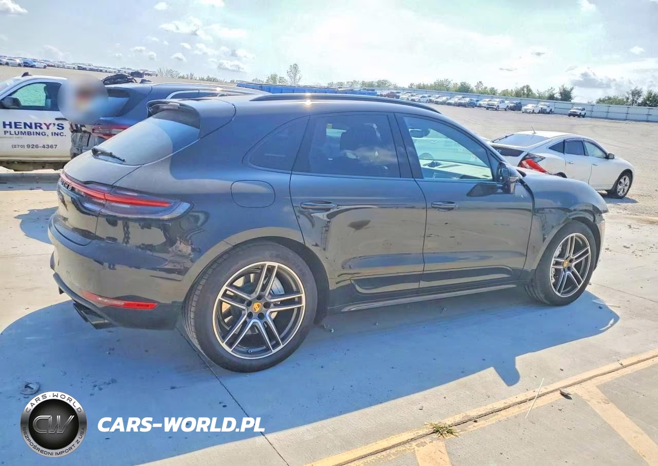 2021 Porsche Macan Turbo VIN:WP1AF2A58MLB60848 - 3