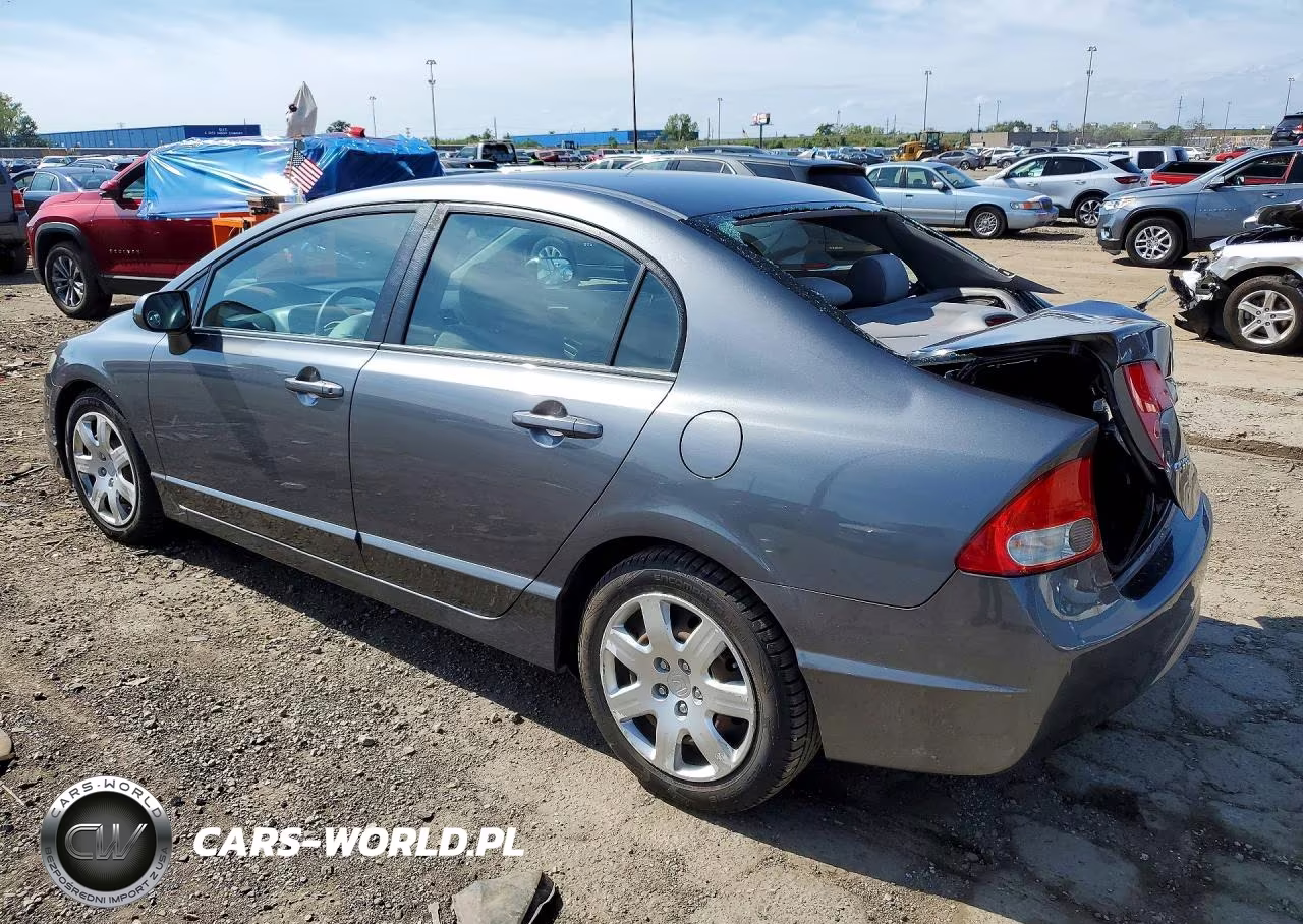 2011 Honda Civic Lx VIN:19XFA1F56BE004581 - 2