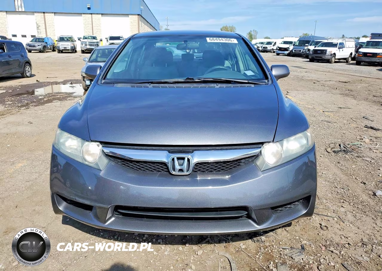 2011 Honda Civic Lx VIN:19XFA1F56BE004581 - 5