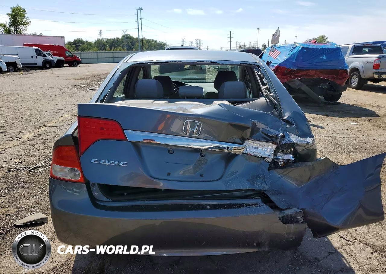 2011 Honda Civic Lx VIN:19XFA1F56BE004581 - 6