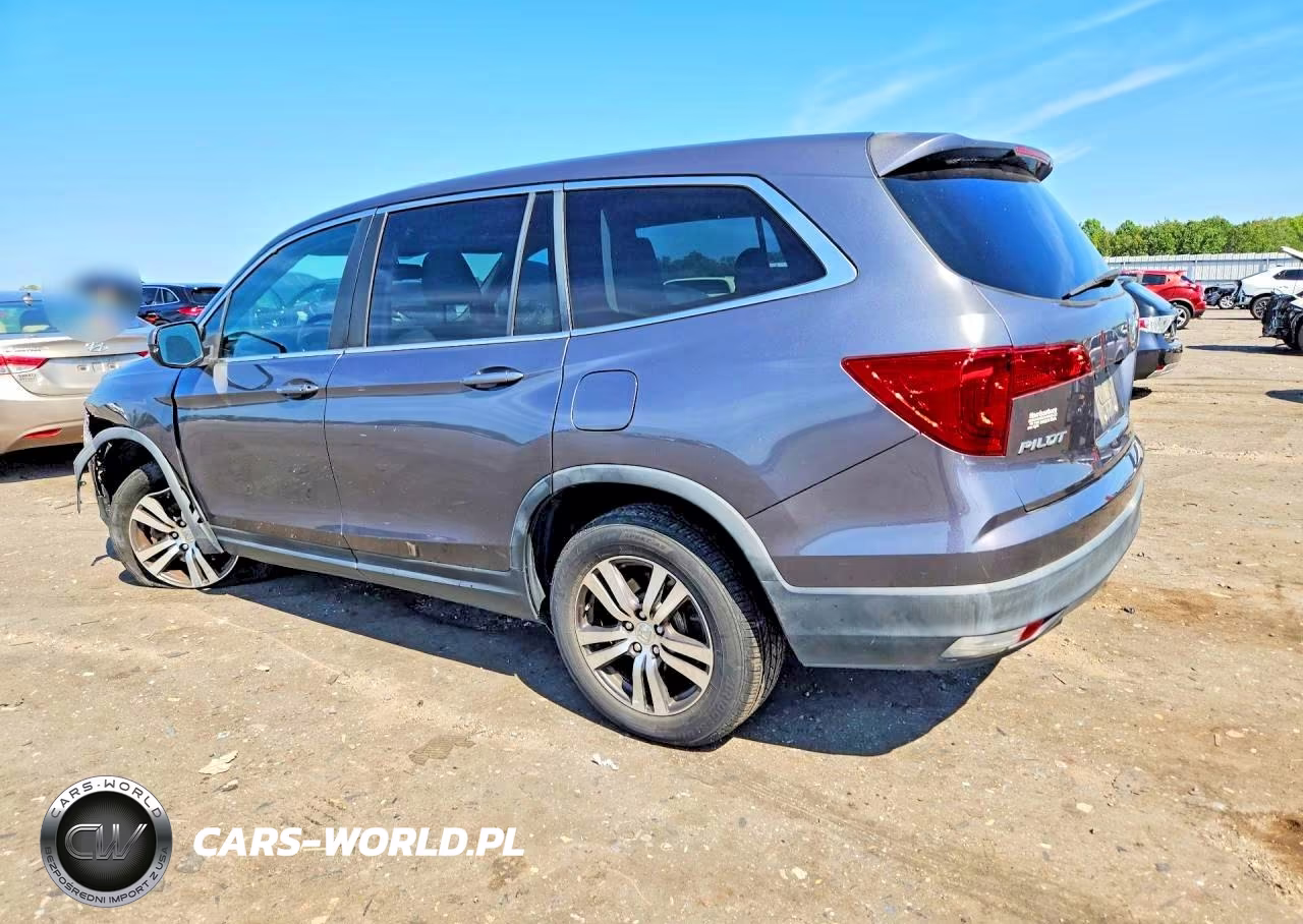 2016 Honda Pilot Exl VIN:5FNYF6H5XGB073263 - 2