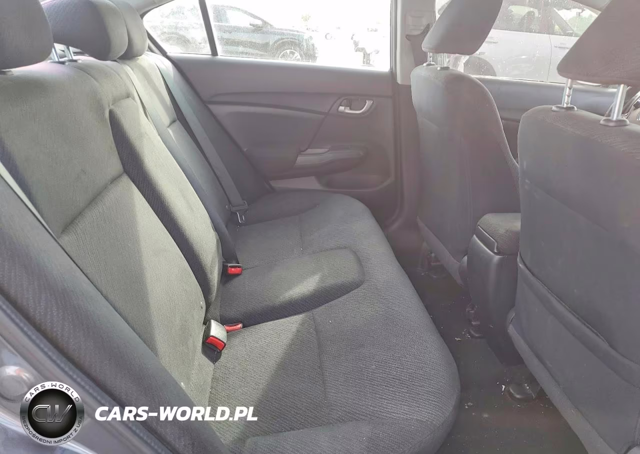 2013 Honda Civic Lx VIN:19XFB2F5XDE271888 - 10