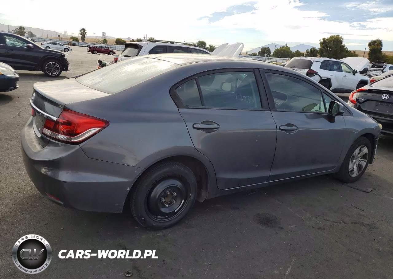 2013 Honda Civic Lx VIN:19XFB2F5XDE271888 - 3