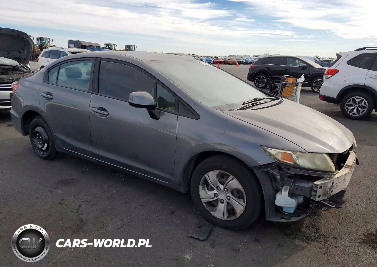2013 Honda Civic Lx VIN:19XFB2F5XDE271888 - 4