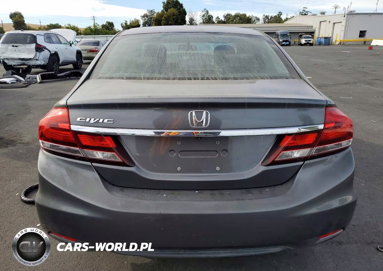 2013 Honda Civic Lx VIN:19XFB2F5XDE271888 - 6