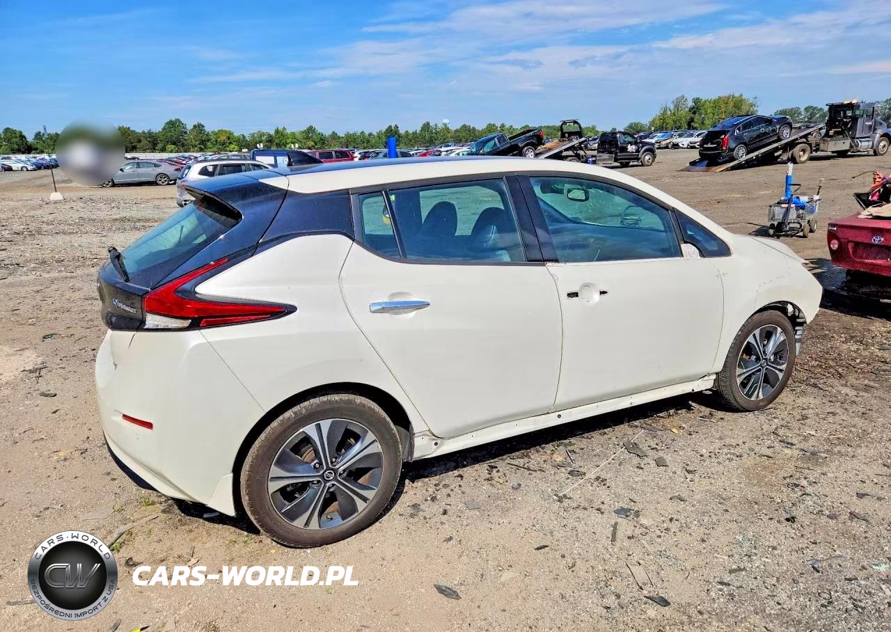 2022 Nissan Leaf Sl Plus VIN:1N4BZ1DV6NC551653 - 3