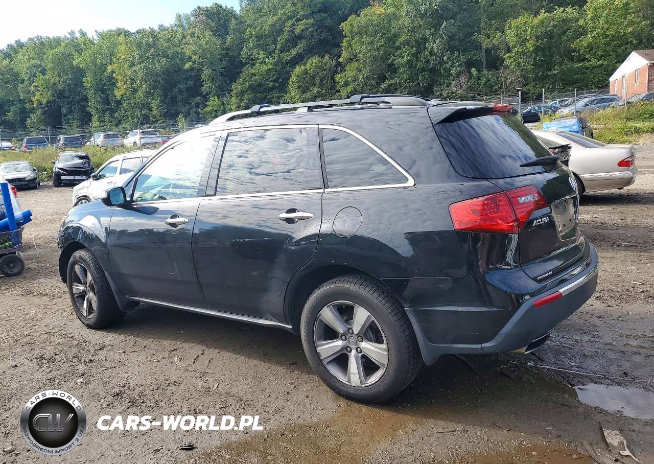 2011 Acura Mdx VIN:2HNYD2H20BH540806 - 2