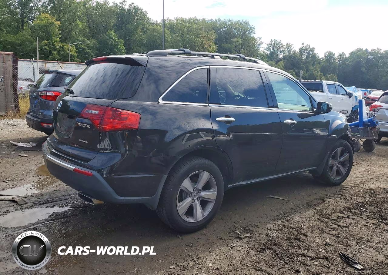 2011 Acura Mdx VIN:2HNYD2H20BH540806 - 3