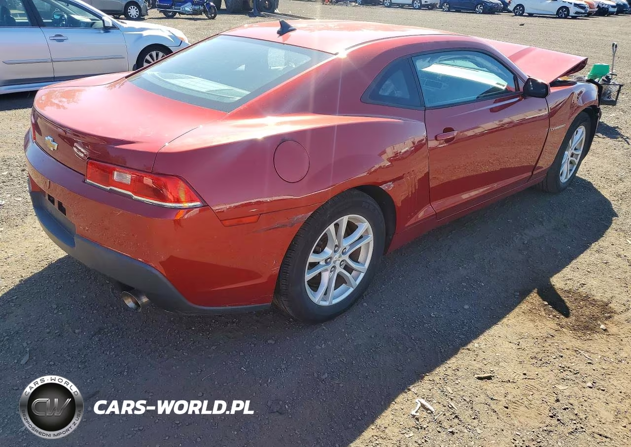 2015 Chevrolet Camaro Ls VIN:2G1FB1E35F9289977 - 3