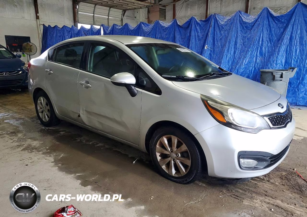 2014 Kia Rio Ex VIN:KNADN4A31E6408141 - 4
