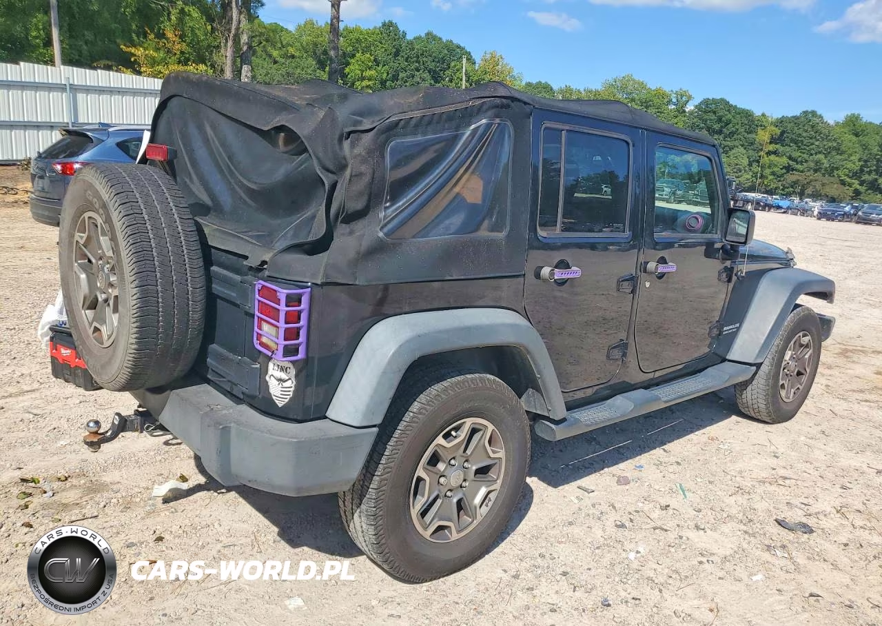 2015 Jeep Wrangler Unlimited Rubicon VIN:1C4BJWFGXFL529296 - 3