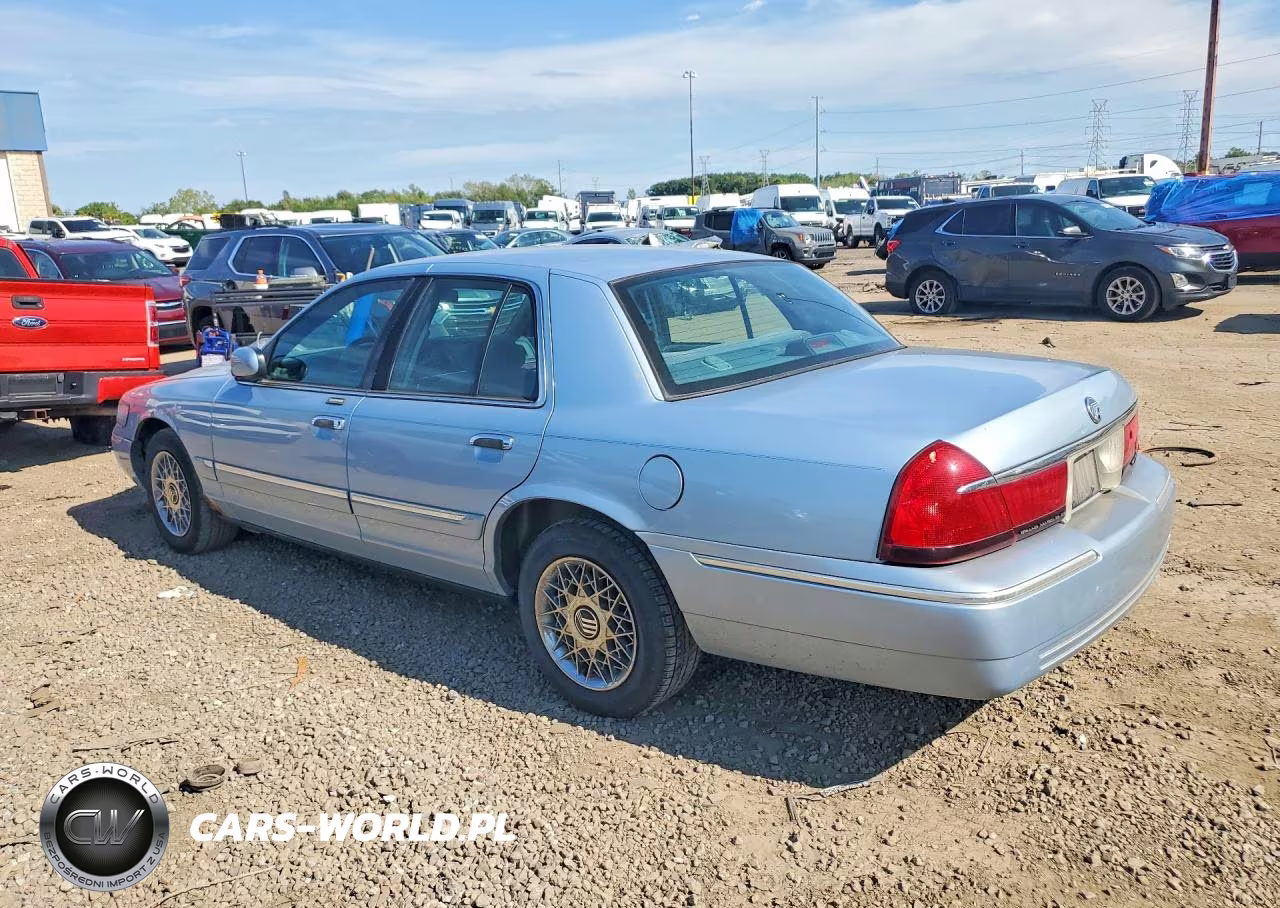2001 Mercury Grand Marquis Gs VIN:2MEFM74WX1X627232 - 2