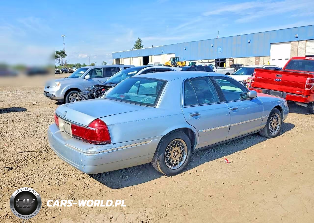 2001 Mercury Grand Marquis Gs VIN:2MEFM74WX1X627232 - 3