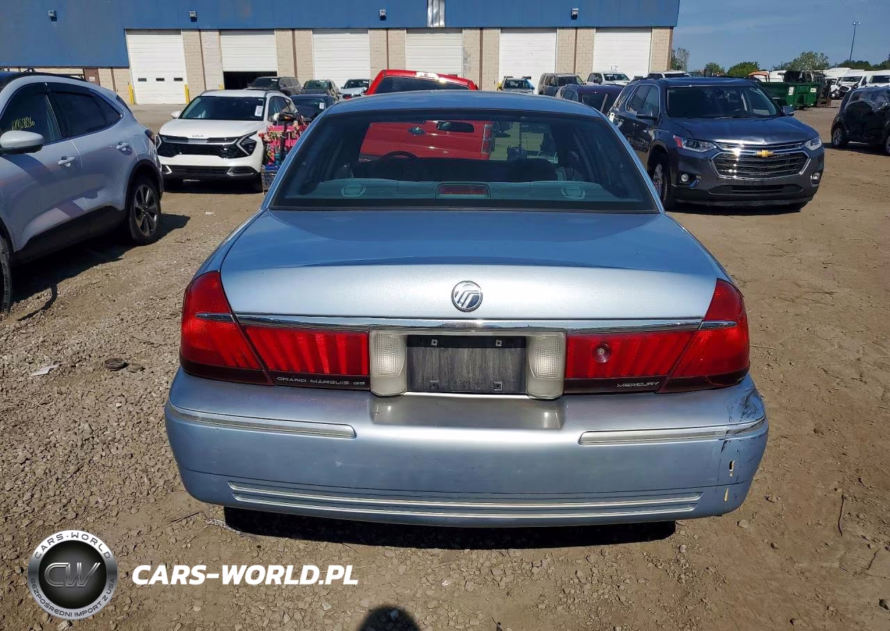 2001 Mercury Grand Marquis Gs VIN:2MEFM74WX1X627232 - 6