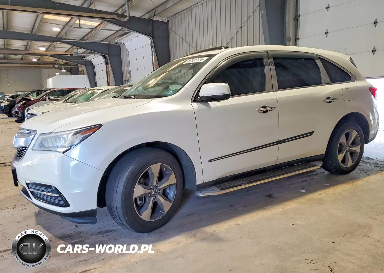 2016 Acura Mdx VIN:5FRYD4H29GB023193 - 1