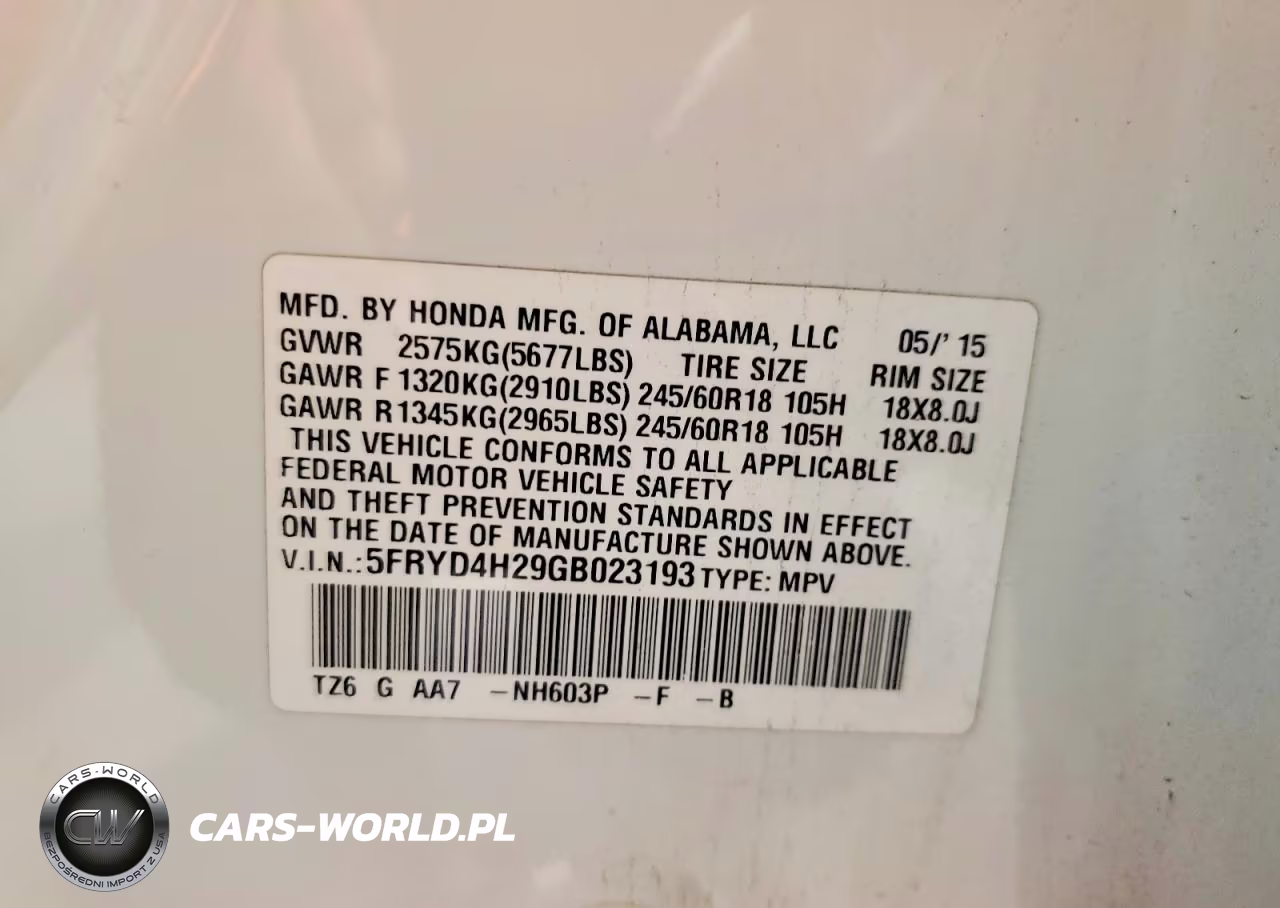 2016 Acura Mdx VIN:5FRYD4H29GB023193 - 13