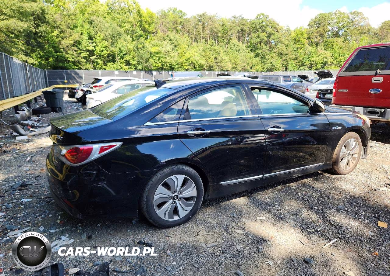 2014 Hyundai Sonata Hybrid VIN:KMHEC4A42EA106856 - 3