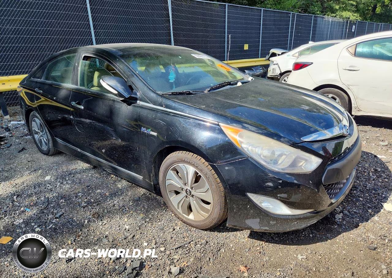 2014 Hyundai Sonata Hybrid VIN:KMHEC4A42EA106856 - 4