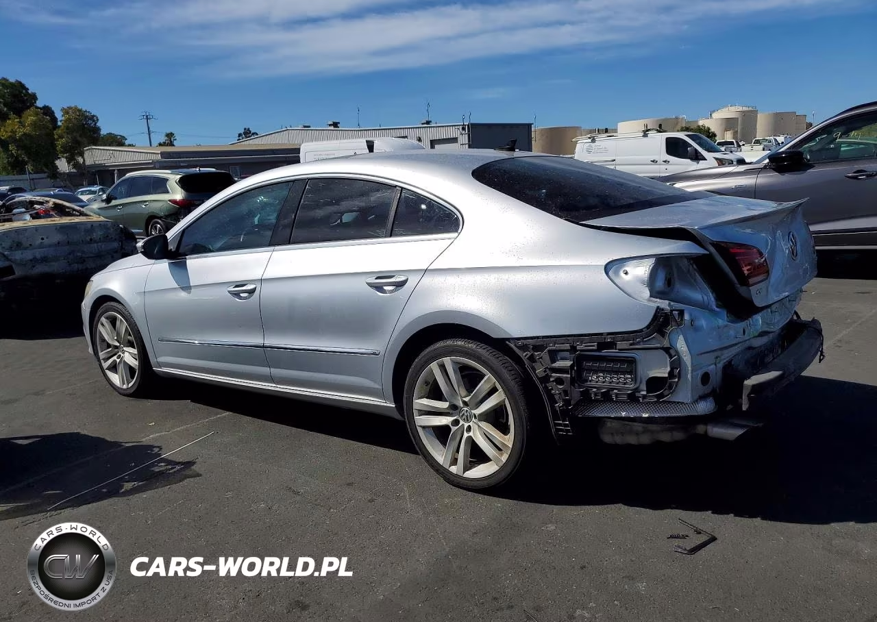 2013 Volkswagen Cc Luxury VIN:WVWRP7AN0DE528328 - 2
