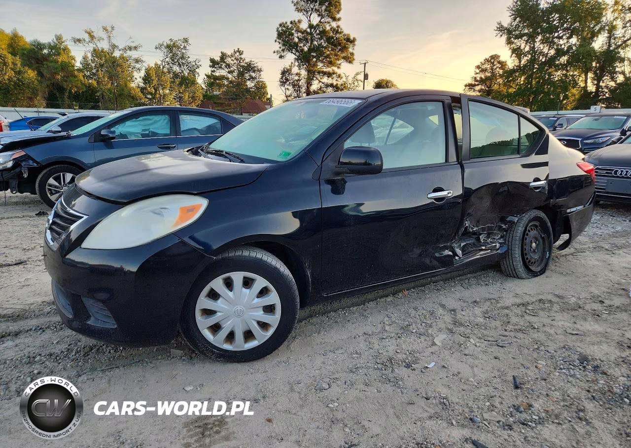 2012 Nissan Versa 1.6 S VIN:3N1CN7AP0CL830586 - 1
