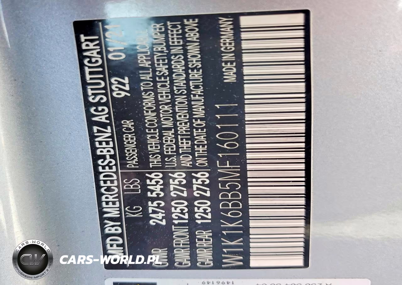 2021 Mercedes-Benz E Amg 53 VIN:W1K1K6BB5MF160111 - 12