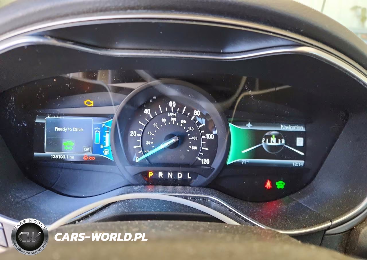 2014 Ford Fusion Se Phev VIN:3FA6P0PU1ER190273 - 9
