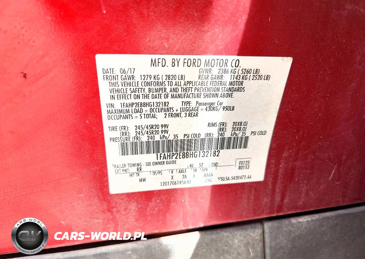 2017 Ford Taurus Sel VIN:1FAHP2E88HG132182 - 12