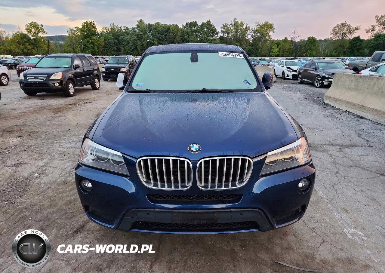 2012 BMW X3 xDrive28I VIN:5UXWX5C56CL721242 - 5